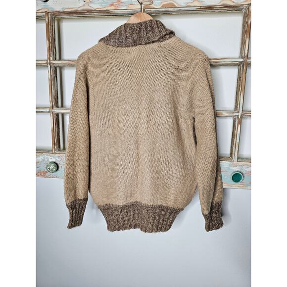 Vintage La Squadra Italian Made Button Up Cardigan Men's size Large - Picture 5 of 10